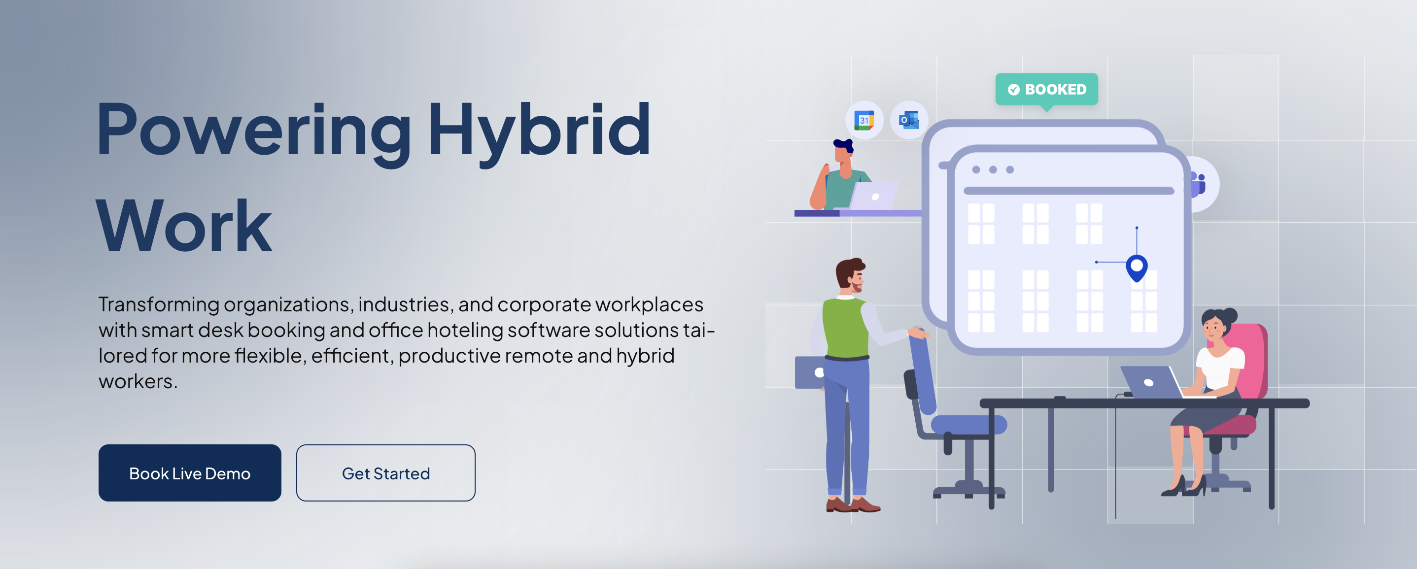 DeskFlex powering hybrid work schedule 